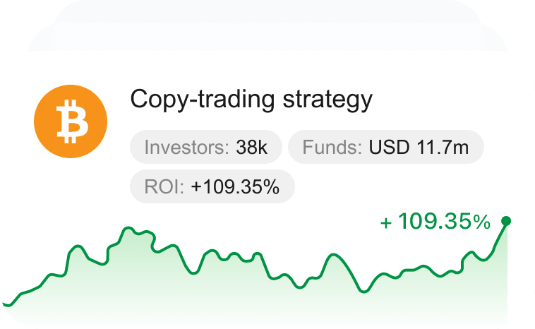 Bitcoin social trading and copy portfolios